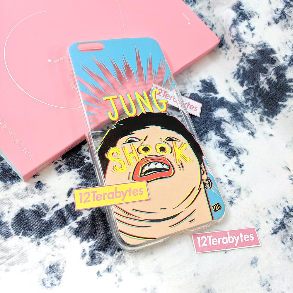 Jungshook Nostrils Meme iPhone Case | BTS phone case